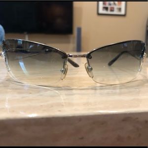 Versace Rimless Sunglasses